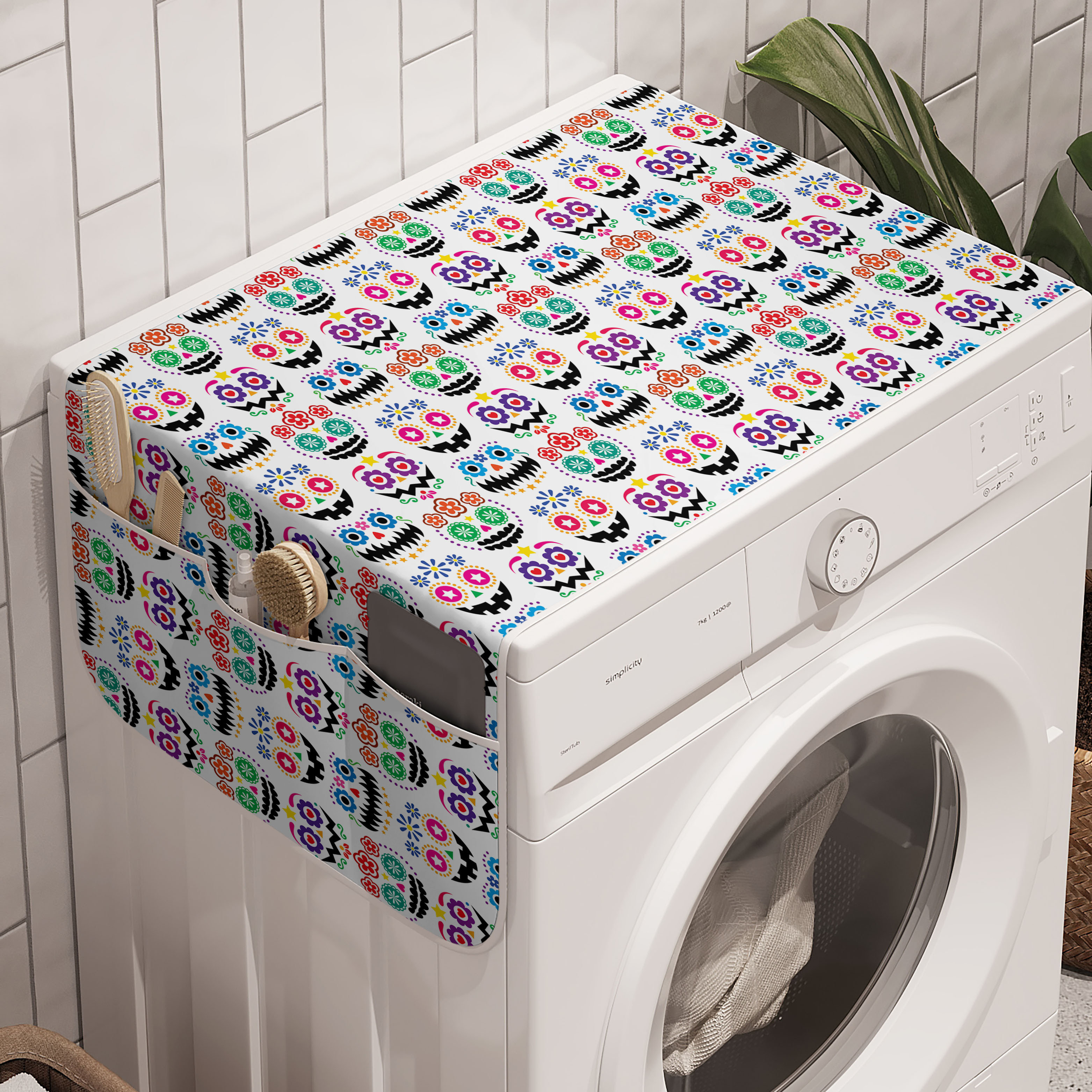East Urban Home Mexican Washing Machine Organizer Pack of 2 47" x 18.5